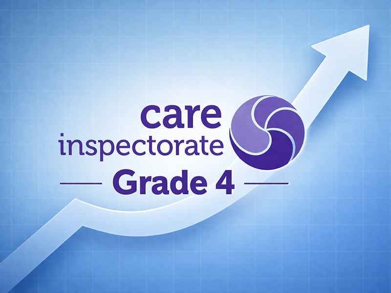 Glencairn - Care Inspectorate - upgrade to grade 4