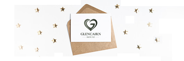 Picture of an Envelope with a letter showing the Glencairn House Logo